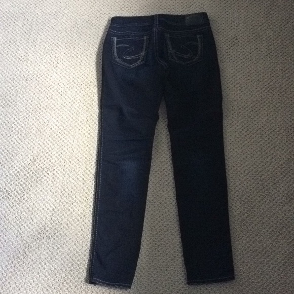 Silver Jeans Suki Dark Wash Jeans - Picture 3 of 4